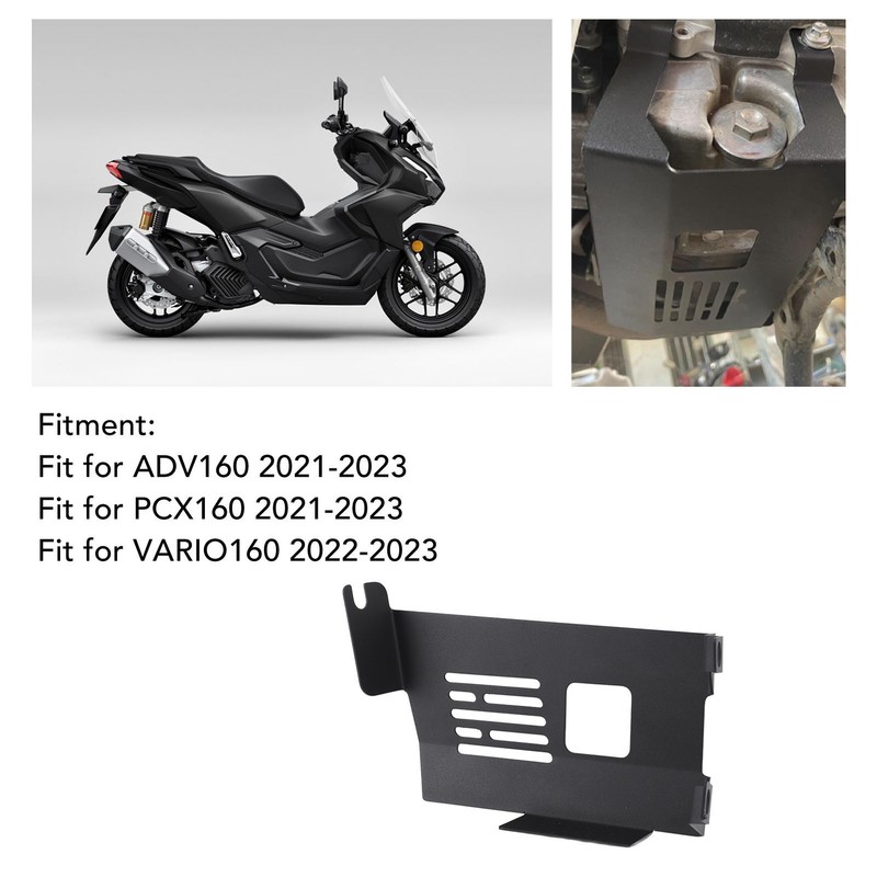 Motorcycle Skid Plate Aluminium Alloy Engine Chassis Guard Plate for