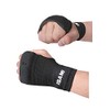 isami L-308 Cushioned Inner Band Vantage Boxer Size Martial Arts Martial Arts Karate Kickboxing Post Melee (Black, Free)