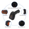 QR Code Scanner Barcode Reader ABS Handheld Scanning Tool for