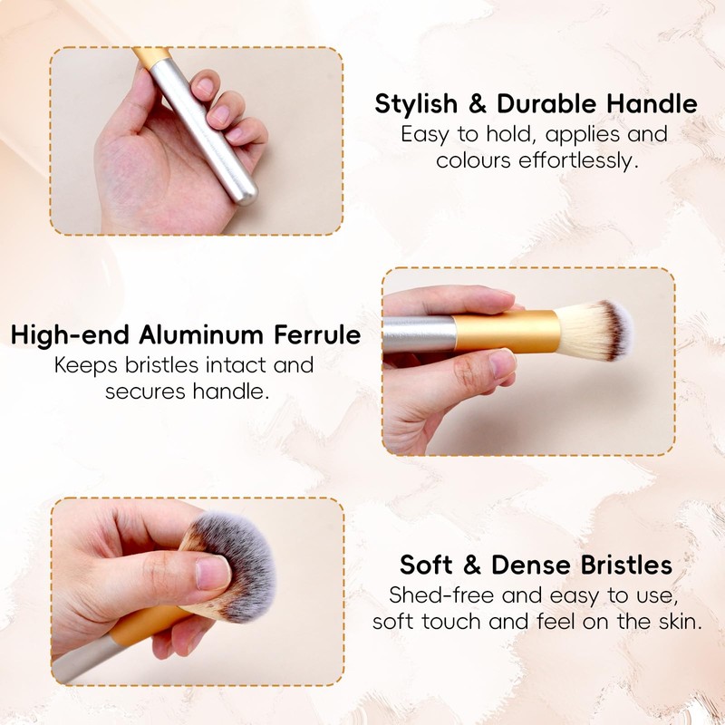 HMIEPRS 14 Piece Makeup Brush Set, Professional Make Up Brush