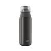 alfi Element Bottle 600 ml, Matte Black, Lightweight Stainless Steel
