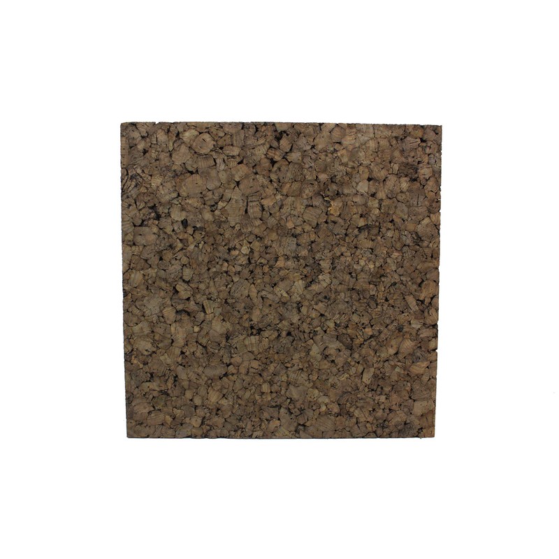 Flipside "Frameless Dark Brown Cork Squares, 12"" x 12"" 0.38"",