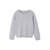 Vertbaudet Girls' Basic Jumper, grey