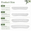 4 Pairs Silicone Heel Grips Cushions Heel Protectors Pads