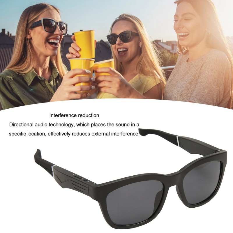 Smart Bluetooth Glasses Bone Conduction Noise Reduction Bluetooth 5.0 Wireless
