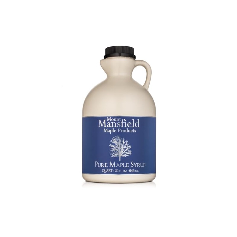 Mansfield Maple Pure Vermont Maple Syrup in Plastic Jug Grade