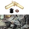 Lyxheth Thermostat Water Outlet Hose Connector Kit, Water Thermostat for