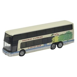 TOMYTEC 314639 The Bus Collection, Mitsubishi Fuso, AeroKing Collection, Kanto Car and Chi Wood Edition, Diorama Supplies