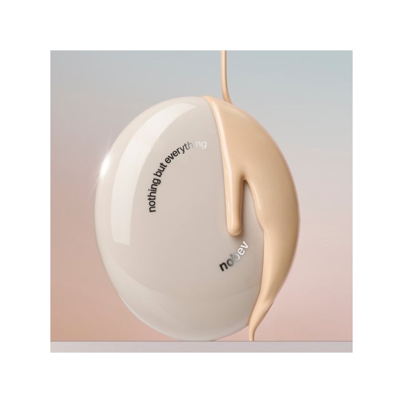 NOBEV Easy Peasy Filter Cover Cushion 15g*2ea, Shade:2 Natural Beige