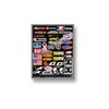 D'cor Visuals Helmet Logos Decal Sheet – 4 Mil Vinyl