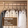 FREZON Extra-Wide Drapery Hangers Blanket Hangers Heavy Duty Space Saving