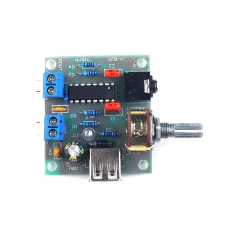 LeHang 5Wx2 Mini Power Amplifier Audio Speaker Amp DC 5V