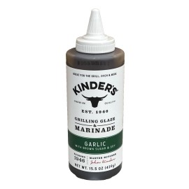 Kinder's Kinders Garlic with Brown Sugar & Soy Grilling Glaze & Marinade 15.5 oz