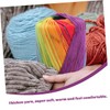 Tofficu Crafts Crochet Yarn Pack Hand Dyed Lace Thread for
