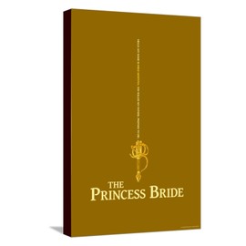 ART.COM Stretched Canvas Print The Princess Bride - Inigo Montoya's Sword, 12" x 18"