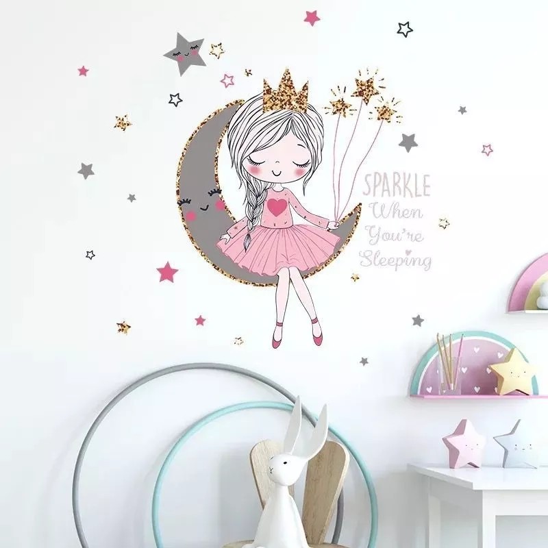JOLLY BAMBY Vinil Decorativo Stickers Bailarina Ballet