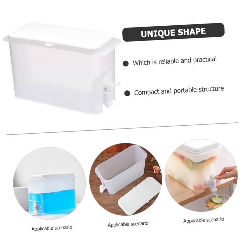 OHPHCALL Large l Laundry Liquid Dispenser Design Easy Refill for