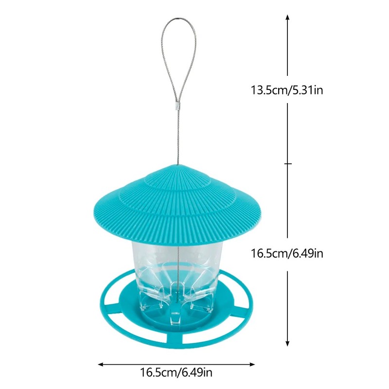 Bird Feeder Automatic Foot Feeding Tool Outdoor Bird Feeder Hanging