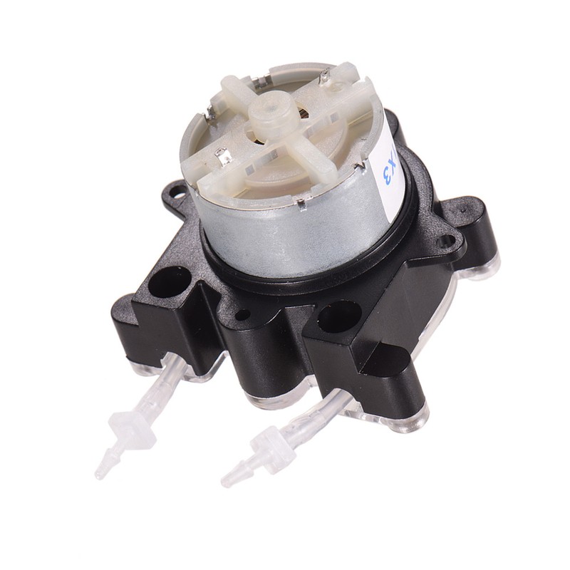 DC 6V DIY Dosing Pump Mini Peristaltic Dosing Head Self-Priming