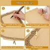 Apalie 600PCS Gold Brads,0.3 x 0.65 Inch Paper Fasteners,Metal Round