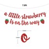 A Little Strawberry is on the Way Banner Banner de