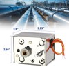 Replacement Damper Motor Actuator Compatible with Honeywell's M847D Series Motors