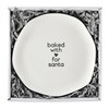 Santa Barbara Design Studio Holiday Ceramic Serving Plate, 7" Diameter,