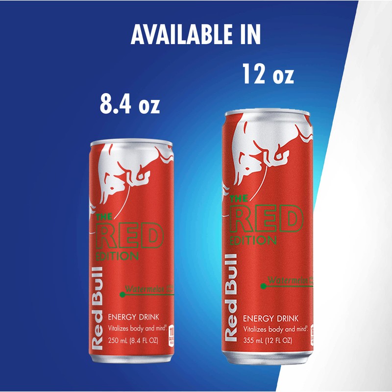 Red Bull Red Bull Energy Drink, Watermelon, 8.4 Fl Oz