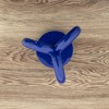 Gedotec Children's Triple Coat Hooks Plastic RAL 5002 – Ultramarine