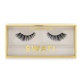 Tigers's Eye - Multidimensional Flared Eyelashes Made of Imitation Mink - SWATI Cosmetics