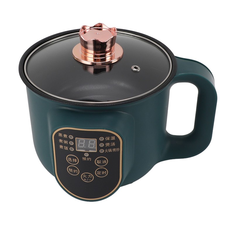 Electric Cooking Pot 1.8L 600W Portable Easy to Clean Noodle