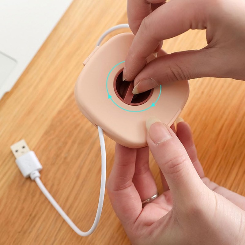 JINXUANXUDYL Data Cable Storage Boxes Multi-Purpose Cable Winder Cable Rotatable