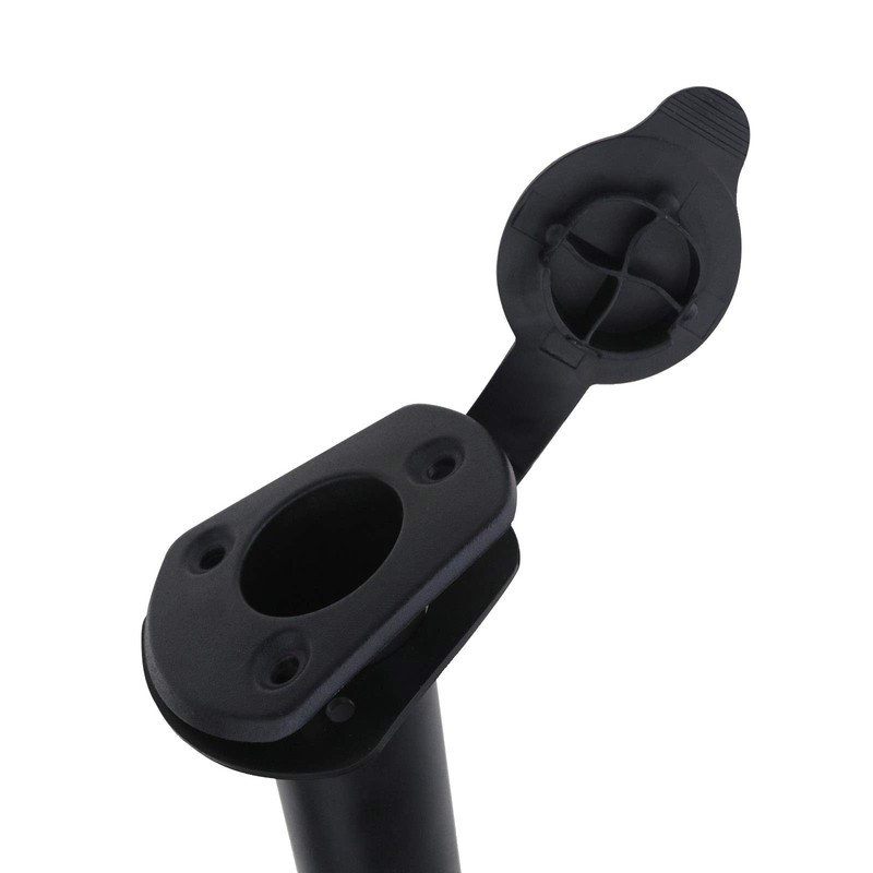 OTOTEC Flush Mounting Fishing Rod Holder with Cap Cover for