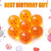 BAODELI Unisex Acrylic Resin Transparent Stars Balls Crystal Ball Anime