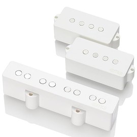 EMG GZR-PJHZ Geezer Butler PJ Bass Pickup Set, White (7883.00)