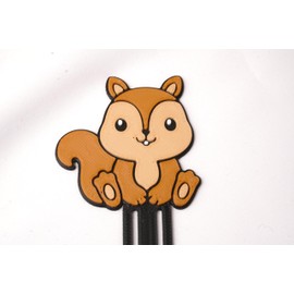 Squirrel Bookmark with Clip - Cute Bookmark for Books - Perfect Gift for Readers, Kids and Adults - Practical Design - Looks Out of Book
