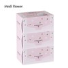 Mediflower 메디플라워 소프트 멀티 코튼 5겹 퍼프 화장솜 80매x3 Mediflower Soft Multi Cotton 5-Layer Puff Cotton Pads 80 Sheets x 3