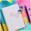 BESPORTBLE Teaching Clock Stamps for Self Inking Recognition Fun Learning