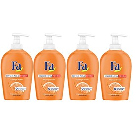 Fa Liquid Soap, 8.5oz - Pack of 4 (Fresh Orange)