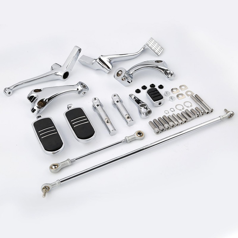 XMT-Moto Forward Controls W/Pegs Linkage for Harley Sportster 883 1200