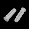 sourcingmap 6mm x 25mm Plastic Expansion Nail Plugs Wall Anchor