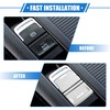 VekAuto 3 Pcs Car Center Console Electronic Handbrake Switch Button