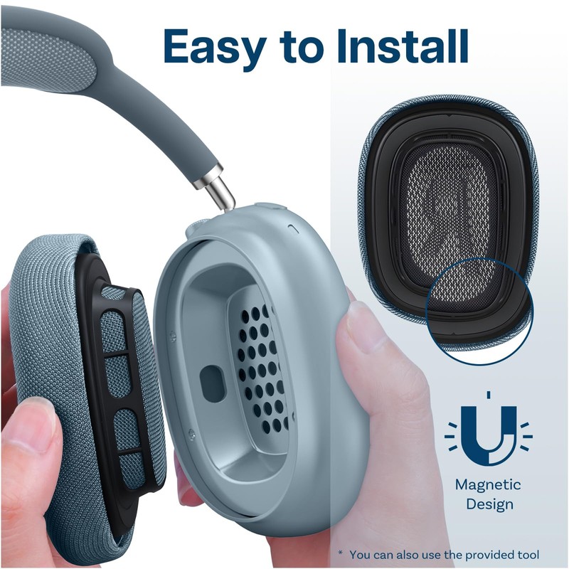 Ear Pads Replacement for AirPods Max Headphone by MMOBIEL -
