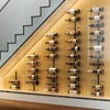 X-cosrack 12 Bottle Wall Mounted Wine Rack, Detachable Wine Storage