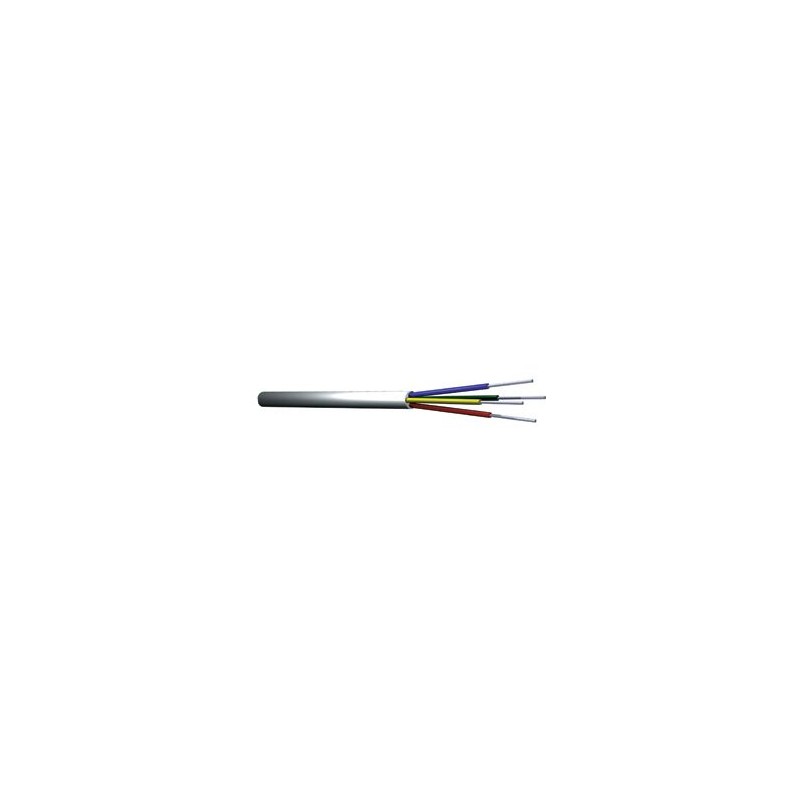 kenable Alarm Security Cable 8 core White with Nylon Rip