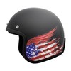 VCAN V85C 3/4 Open Face Motorcycle Helmet DOT Approved (Matte
