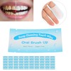 50pcs Disposable Finger Teeth Wipes Travel Portable Cleaning Dirt Removal