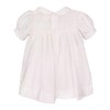 Petit Ami Baby Girls' Dress with Pintucks and Feather Stitching,