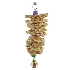 All Things Bunnies Hanging Grass Twist Toy with Bell