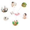 HONBAY 50 Pcs Magic Compressed Travel Towel Disposable Compressed Cotton